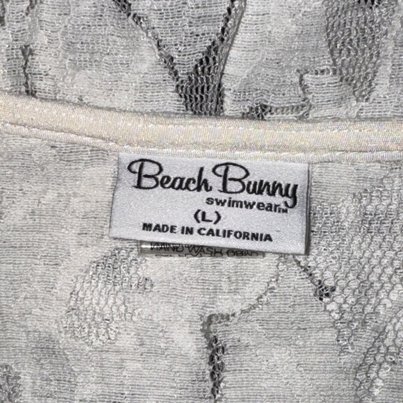 BEACH BUNNY SWIMWEAR COVER UP SIZE L - Picture 4 of 5